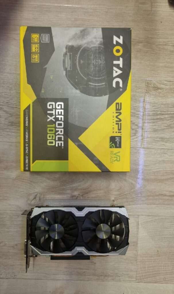 Zotac GTX 1060 6gb AMP