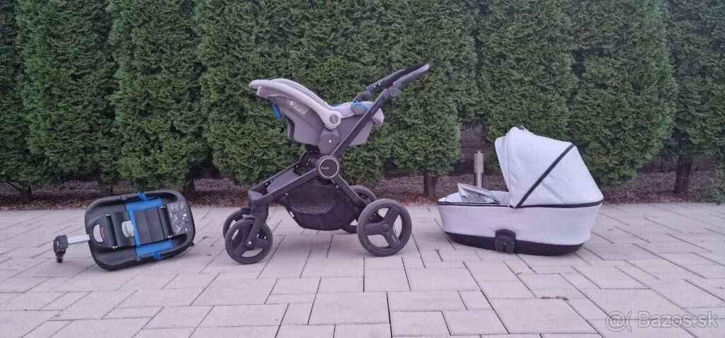 Predám Bexa Fresh 2v1 kočík + ISOFIX – krásny stav, ihneď k odberu