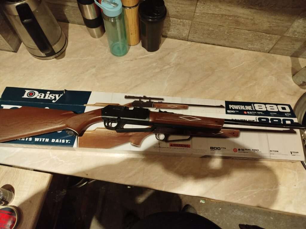 Predám vzduchovku Daisy 880S 4,5mm Sila 10-15 Joule - fotka 10