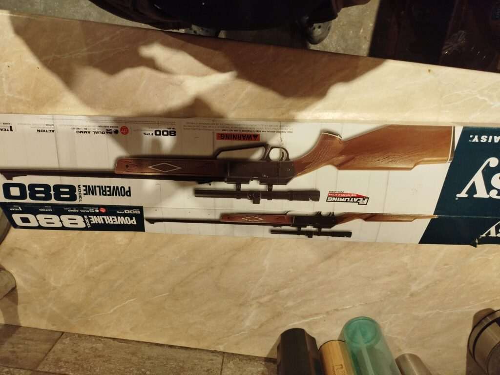 Predám vzduchovku Daisy 880S 4,5mm Sila 10-15 Joule - fotka 7