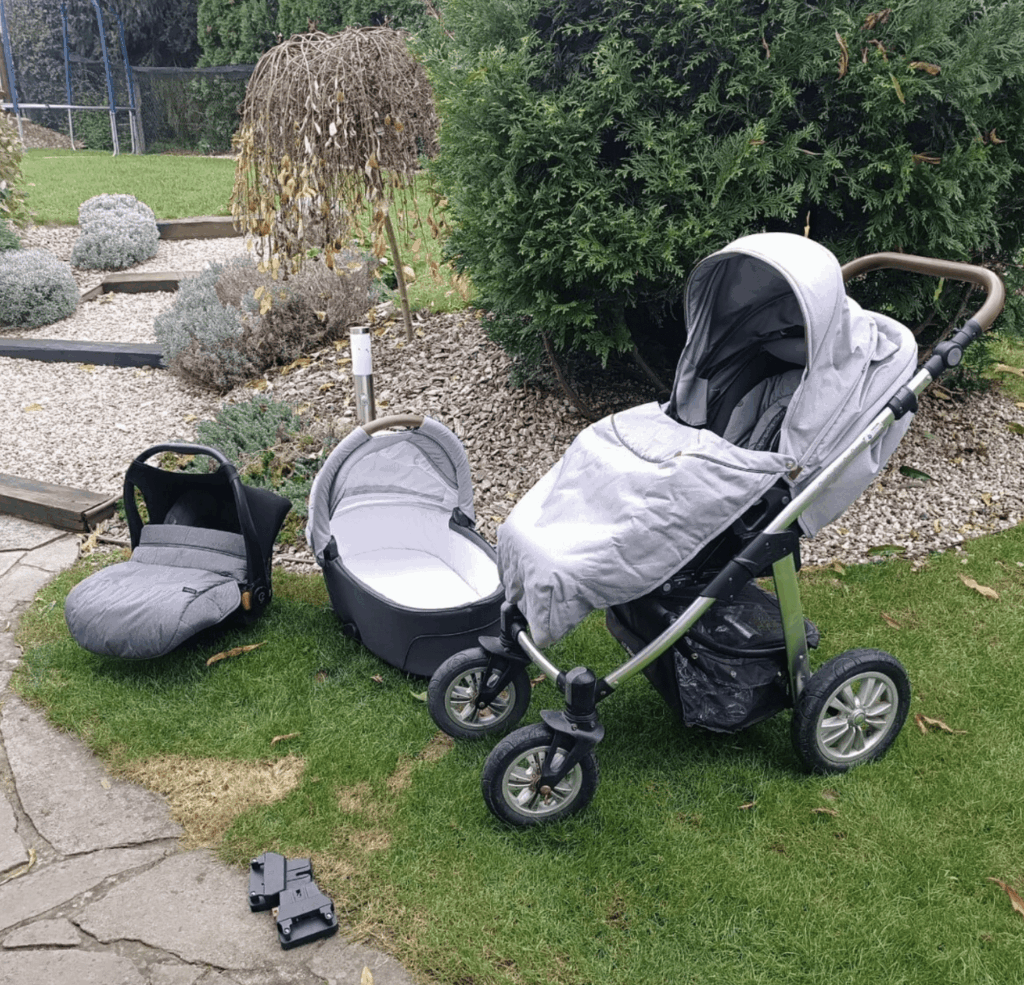 Kočík – dvojkombinácia + autosedačka s adaptérmi