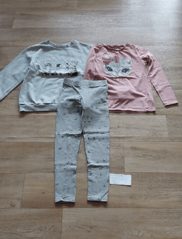 Dievčenská mikina veľkosť 134–140