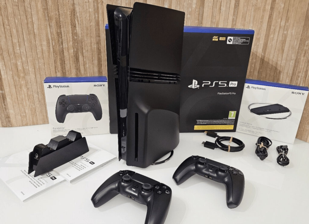 Sony PlayStation 5 Pro 2TB Black s mechanikou – v záruke
