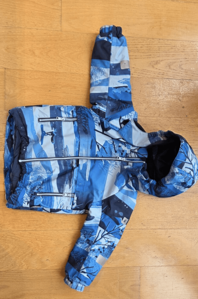 Predám Zimná bunda Reima veľkosť 104 – modrá