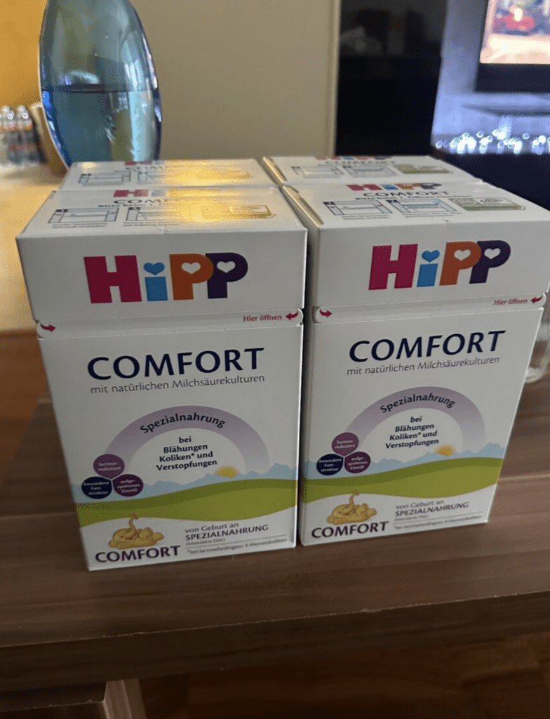Predám Hipp Comfort – balenie 4 ks