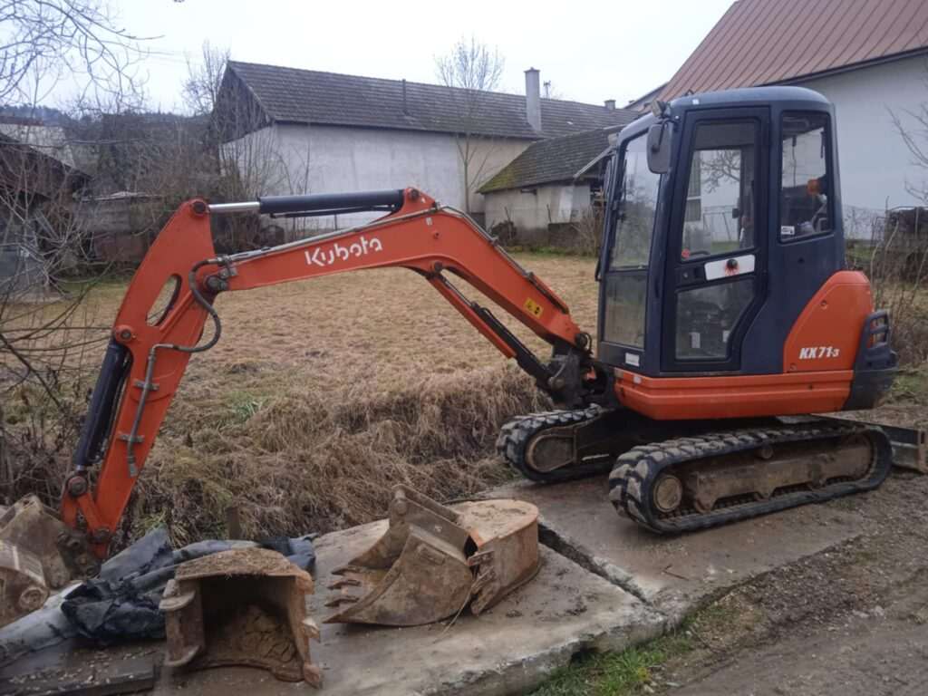 Bager 2,8t zn. Kubota