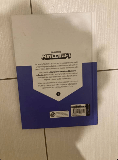 Minecraft Kniha - fotka 2