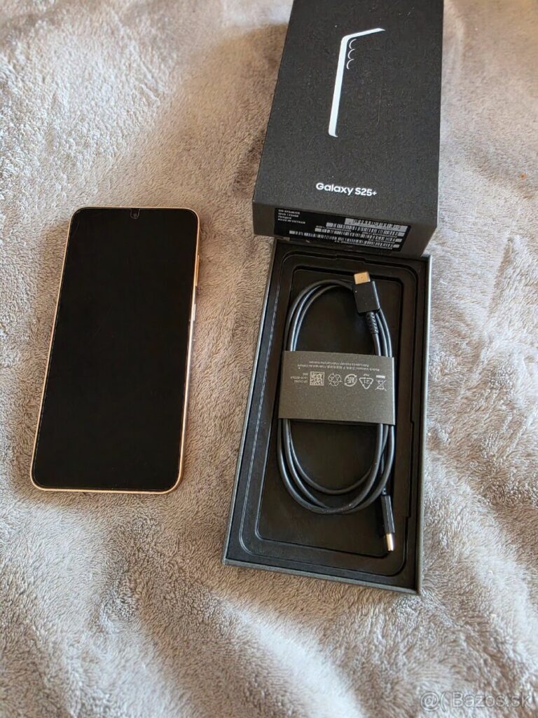 Samsung galaxy s 25 plus golden pink