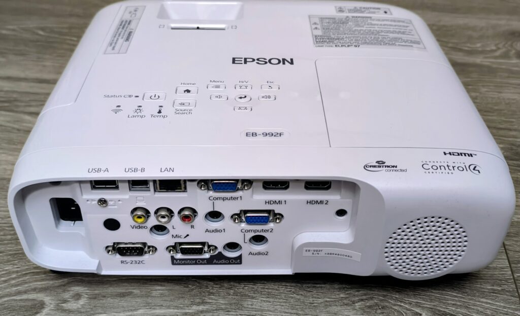 EPSON EB-992F Full HD projektor - fotka 5