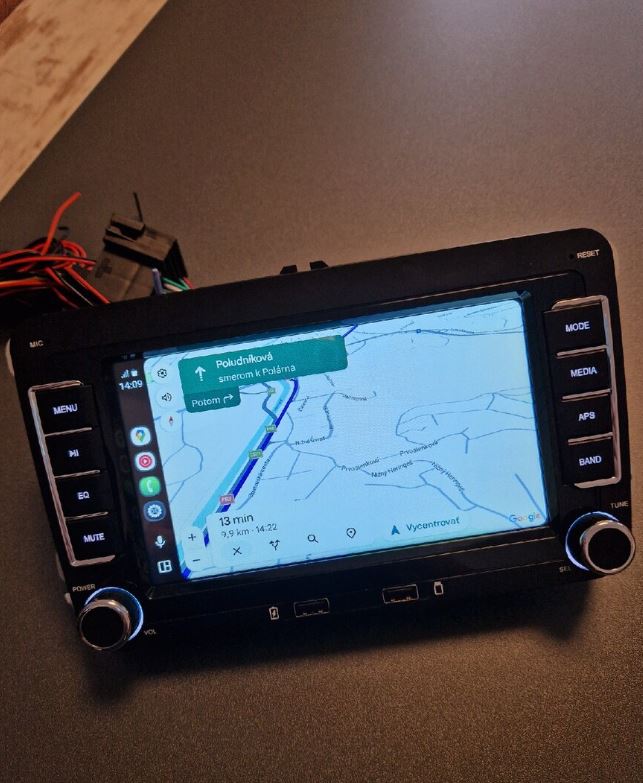 2 din nove dotykove radio SKODA, VW s gps,wifi,bt,usb