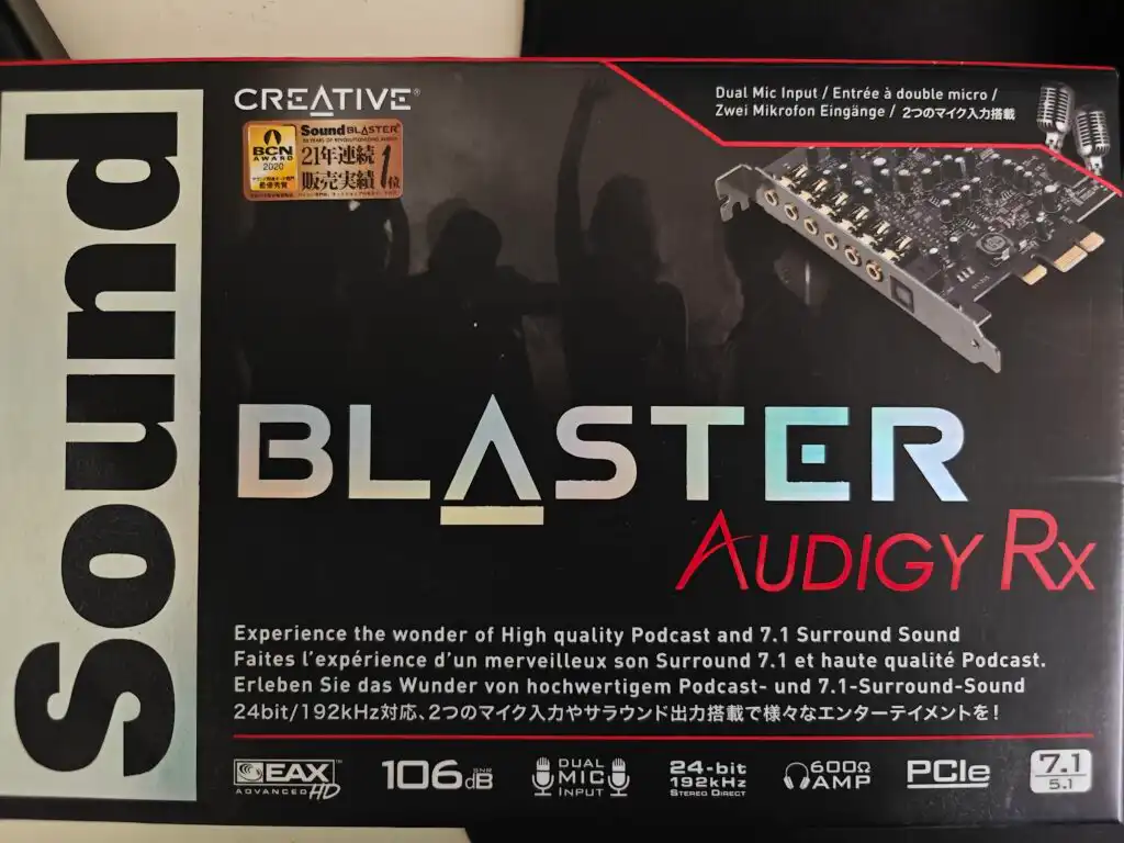Creative SoundBlaster Audigy RX