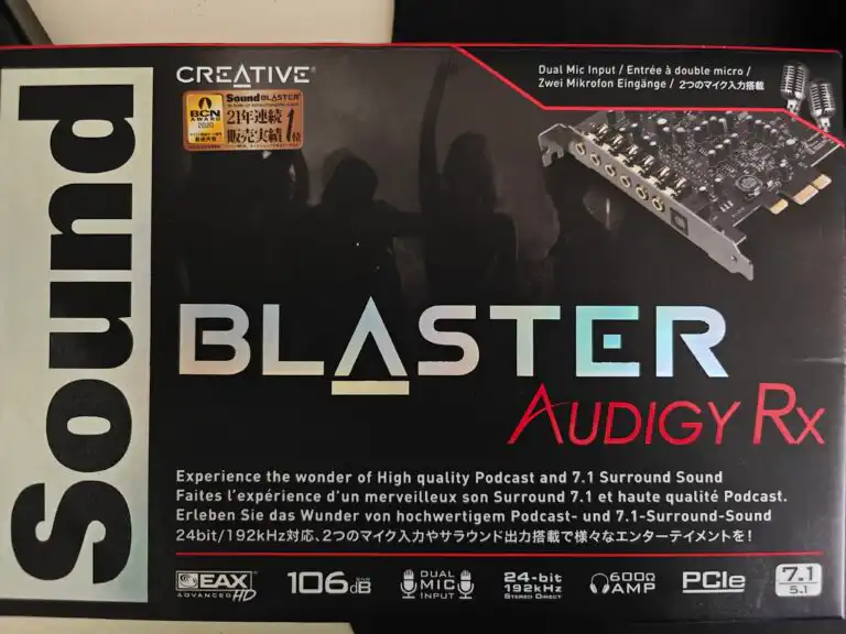 Creative SoundBlaster Audigy RX