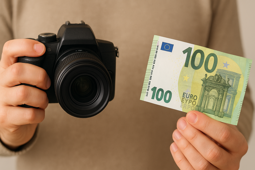 ako predať fotoaparát z druhej ruky