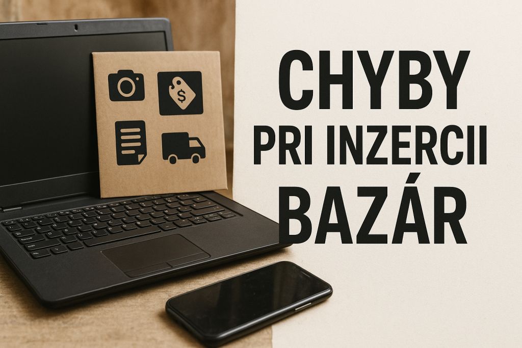 Ilustračný obrázok k téme chyby pri inzercii bazar v kategórii Bazár – reálne fotky, správny popis a podmienky predaja