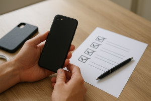 Kupujete použitý iPhone z druhej ruky? Čo skontrolovať pred prvou dohodou - praktická fotka pre slovenský online bazár
