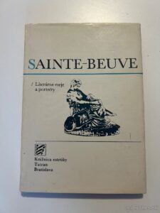 Sainte-Beuve – Literárne eseje a portréty