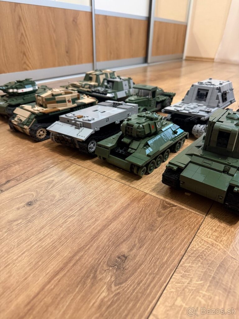 COBI vojenské tanky – veľká zbierka WW2
