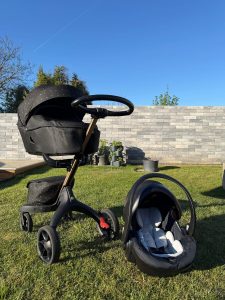 STOKKE XPLORY X SIGNATURE BLACK | KOMPLET SET | ISOFIX | TOP