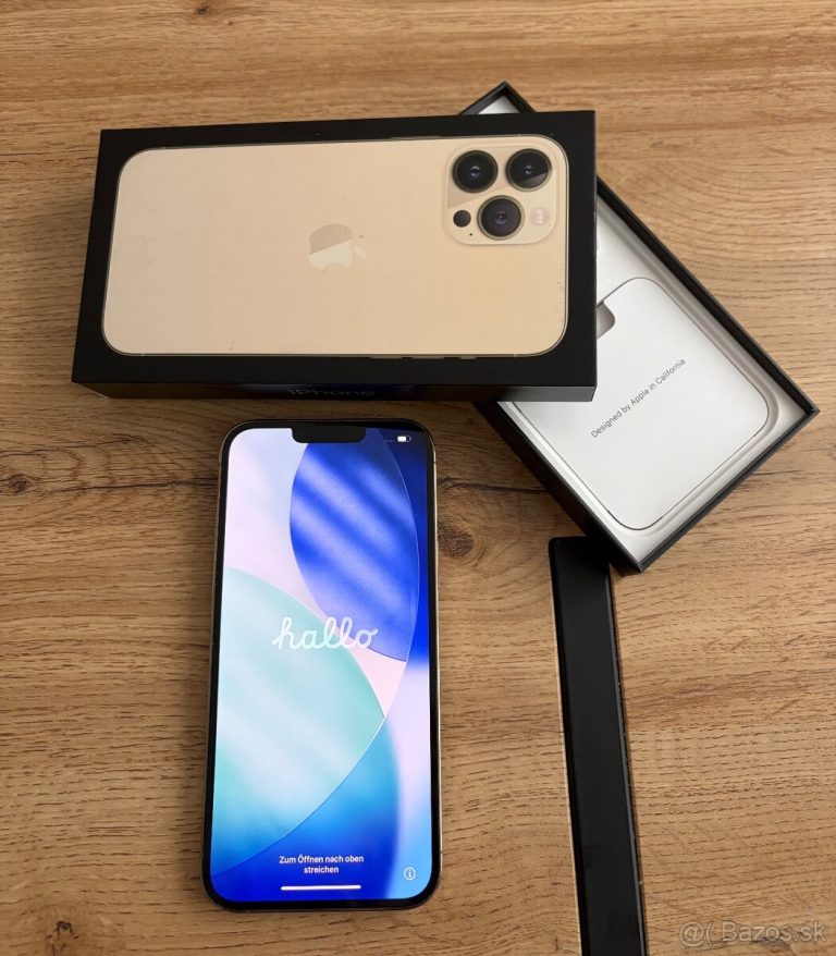 iPhone 13 Pro Max 128 GB zlatý