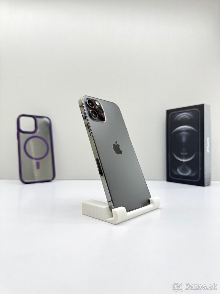 iPhone 12 PRO 256GB GRAPHITE 100% ZDRAVIE BATÉRIE