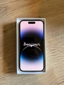 iPhone 14 pro, Space Black 128GB