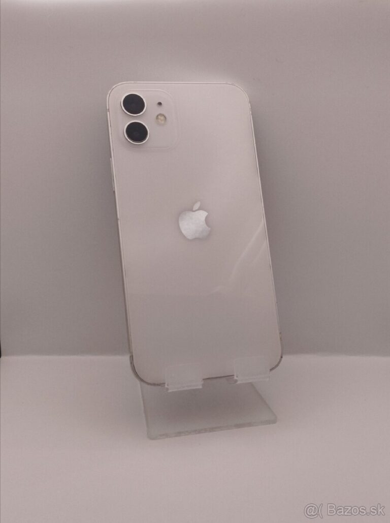 iphone 12 64GB biely batéria 100%